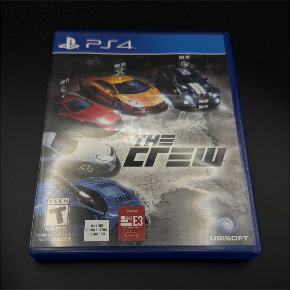 Ubisoft The Crew Racing Car Racing Game for Sony PlayStation 4 PS4 2014 T